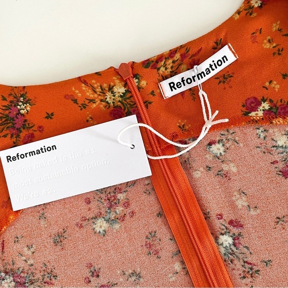 Reformation Lacey Floral Midi Dress - Picture 8 of 12